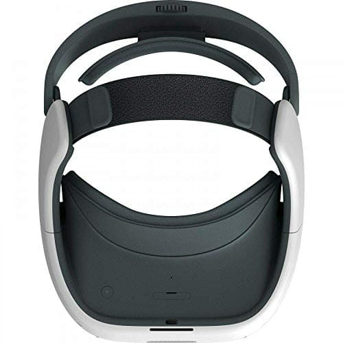 HTC Vive Pro Focus Plus 6DOF VR Headset in Almond White Bundle Including VR Headset, Controllers, face Cushion, QC 3.0 Charger and USB Type-C Cable