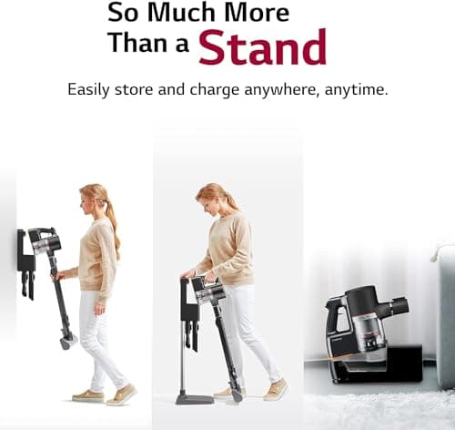 LG CordZero Vacuum, Matte Black (Renewed)