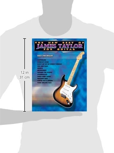 The New Best of James Taylor for Guitar: Easy TAB Deluxe (New Best of...for Guitar)