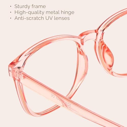 MIGSIR 6 Pack Blue Light Blocking Glasses for Women Men – Stylish Computer & Gaming Glasses, Fashion Square Frame Eyewear
