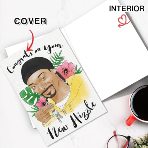 Funny Congratulations Card for New Homeowners,Blank Inside for Personal Message,Great Housewarming Gift With Envelope New Home Card,Congrats Housewarming Gift for Couples,Friends B0CJBW2QSY