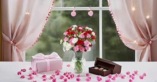 Benchmark Bouquets - 20 Stem Rainbow Mini Carnations (Glass Vase Included) - Fresh Flowers for Delivery - Gift for Birthday, Anniversary, Sympathy, Get Well, Congratulations, Thanksgiving, Christmas