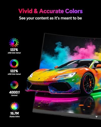 KTC 32 Inch 240Hz Curved Gaming Monitor, 2K 1440P PC Computer Monitor 1000R, 1ms (MPRT), 4000:1 Contrast, 122%sRGB, Adaptive Sync, HDMI Display Port, Tiltable, VESA Mount, H32S25E