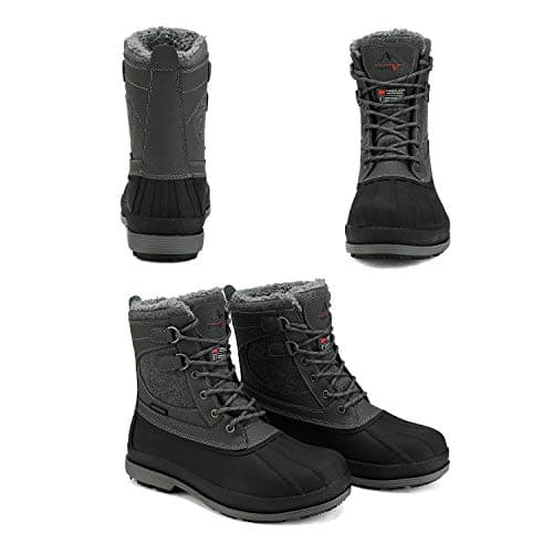 NORTIV 8 Men's Waterproof Winter Snow Boots AVENUE