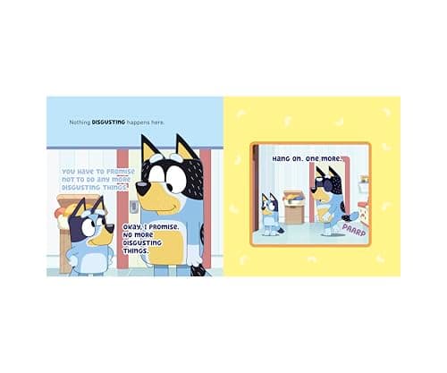 Bluey and Bingo's Book of Scary Things: A Lift-the-Flap Book