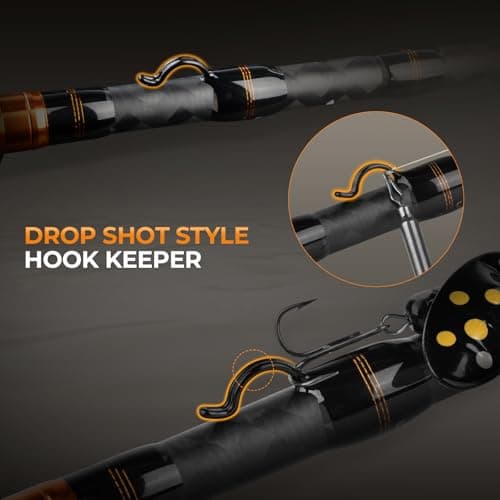 KastKing Zephyr Finesse Fishing Rods – BFS Baitcasting & Spinning Rods, IM6 Graphite, Extra Twin-Tip, 2pc & 3pc Travel Design, Ultra-Light Lure Casting, Stainless Steel Guides with Zirconium Rings