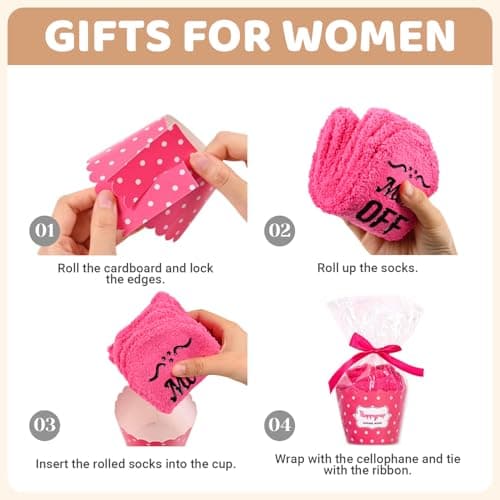 HAPPYPOP Gift Idea for Him - Gifts for New Dad Son Brother, Funny Men Socks Fathers Day