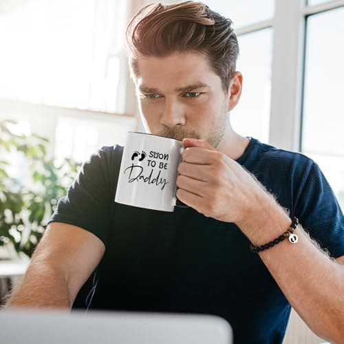 YHRJWN New Dad Gifts, Christmas Gifts for New Daddy, Father to Be Gift, Expectant Dad Gift, Soon to Be Daddy Set