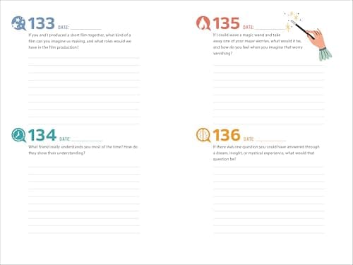 A Year of Us: A Couple's Journal: One Question a Day to Spark Fun and Meaningful Conversations (Question a Day Couple's Journal)