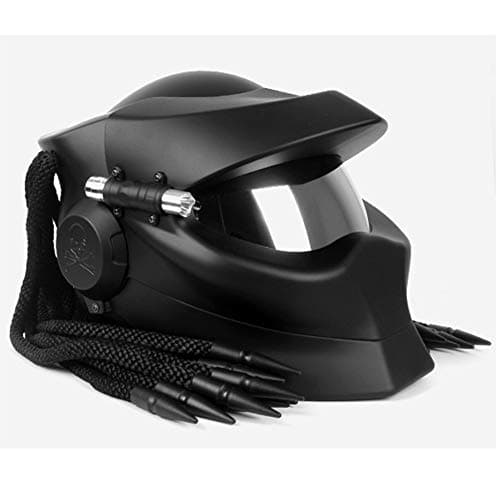 Robot Motorcycle Helmet,Revealable Lens Motorcycle Full Face Helmet,DOT Safety Standards,Adult Unisex, Suitable for All Seasons