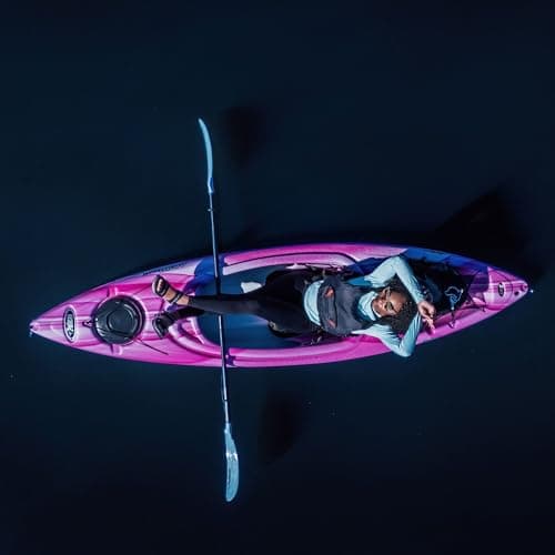 Pelican Argo 100X - Recreational Sit in Kayak - Lightweight Patented Ram-X™ Material - Ergoform™ Seating System - 10 ft