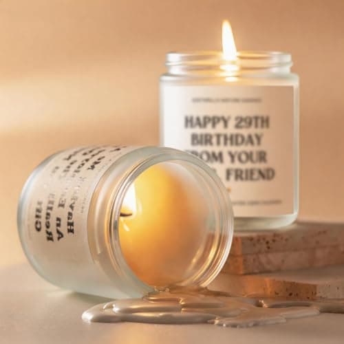 Friendship Gifts for Women, Bestie, BFF, Unique, 30th 40th 50th 65th 70th 75th 80th Birthday Gift for Women Best Friend Birthday Gifts for Women Friendship - Lavender Scented Candle B0FR252WYL