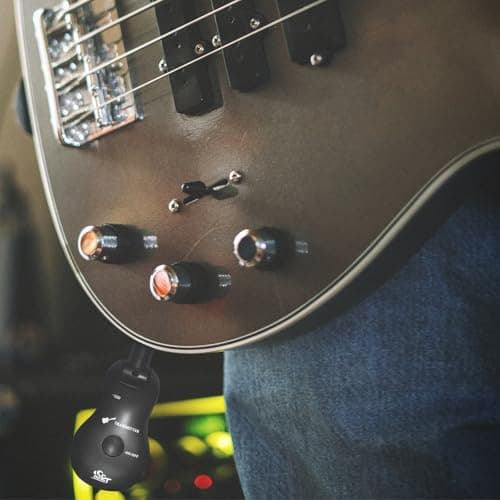 Distance Only 3-5 Meters Wireless System UHF Guitar Transmitter And Receiver Instead Of Cables Distance 5 Meters For Beginners