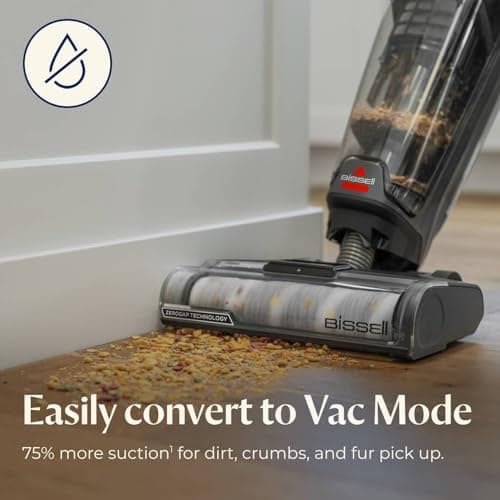 Bissell CrossWave® OmniForce™ Edge Cordless Multi-Surface Hard Floor Cleaner Wet Dry Vacuum with Zero-Gap Edge Technology, 3930F
