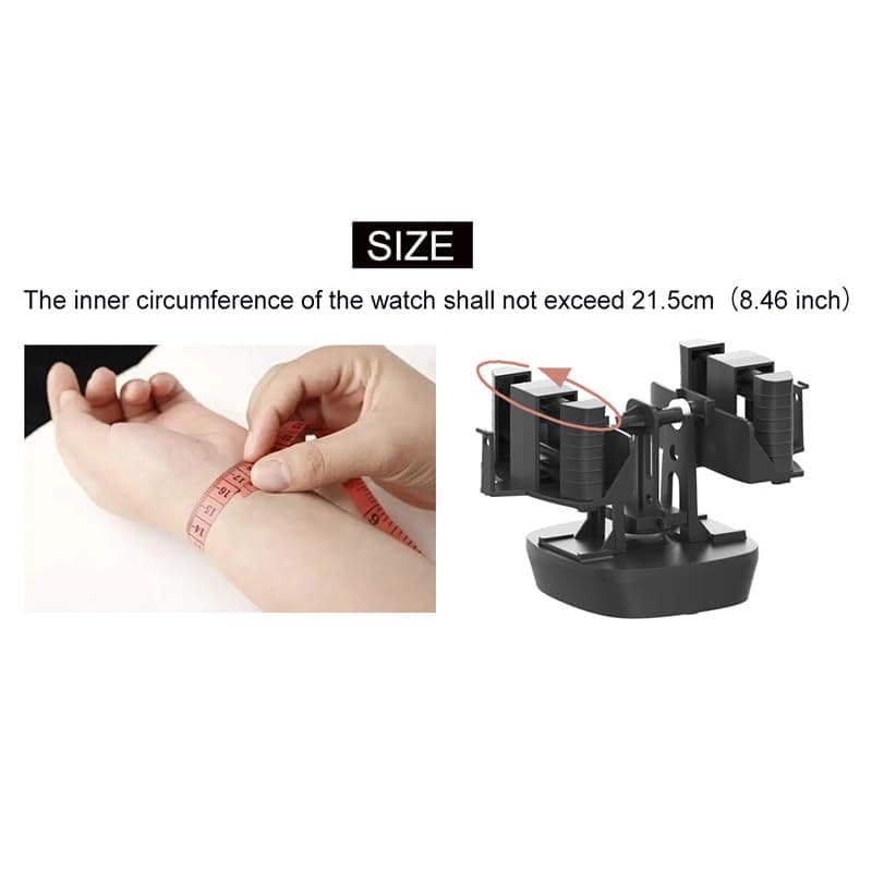 FEICHONGHO Watch Winder for Automatic Watches,Timer Shutdown Function,Support Single and Double Watch Spinner,Self Winding Turner,Rotating Device