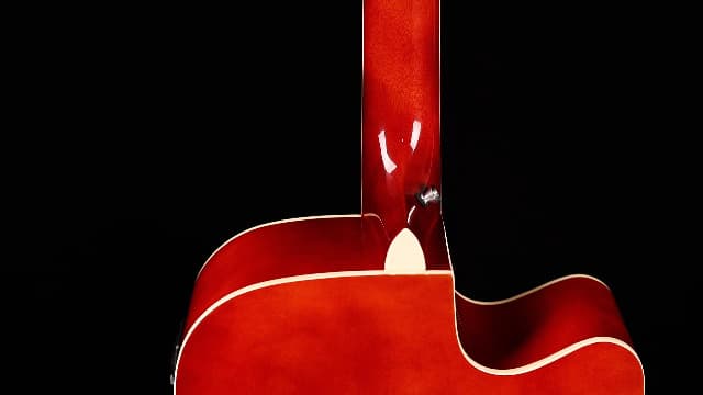 Winzz 4/4 Electro Acoustic Guitar, Left-Handed Western Guitar Set, Adult Beginners, Acoustic Guitar 41 Inch with 4-Band Equaliser (Dreadnought,Glossy Sunburst)