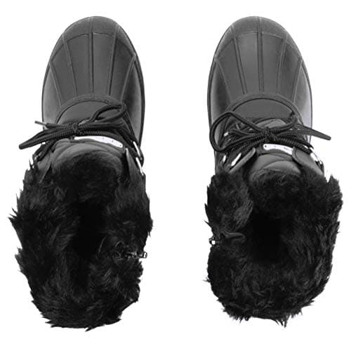 POLAR Womens Mid Calf Mountain Walking Tactical Waterproof Boots