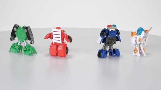 Transformers Rescue Bots Griffin Rock Team Action Figures (Amazon Exclusive)