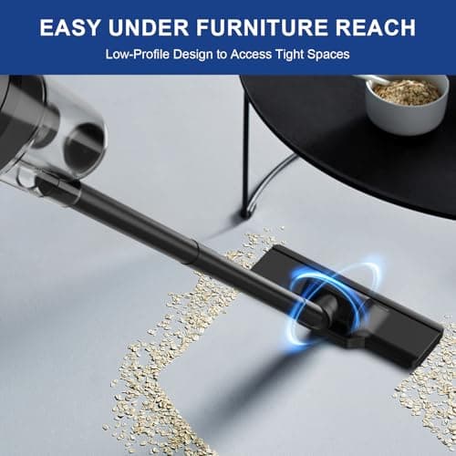 SOWTECH Corded Vacuum Cleaner, Super Power Suction Stick Vacuum Cleaners for Home, 6-in-1 Lightweight Hard Floor Vacuum Removable Handheld Vac, Portable Vacuum for Pet Hair