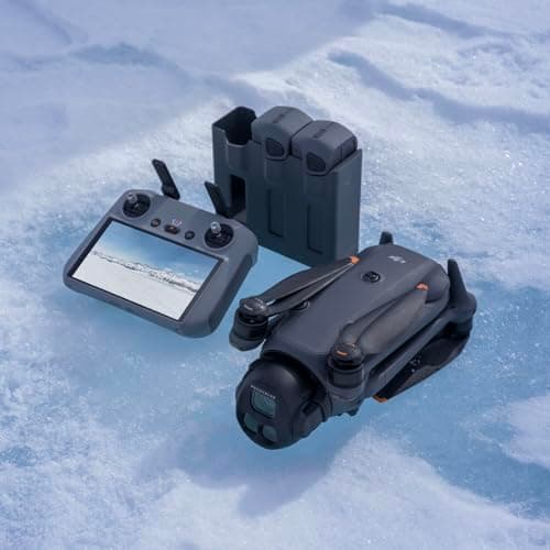 DJI Mavic 4 Pro Drone with 512GB Creator Combo – 6K60 HDR, 100MP, 51-Min Max Flight Time, 18.6-Mile Range, Omnidirectional Avoidance Bundle with RC Pro 2 Remote Controller, 3 Batteries, 128GB Memory, Parallel Charging Hub, Backpack, CPS 2 Year Warranty + More