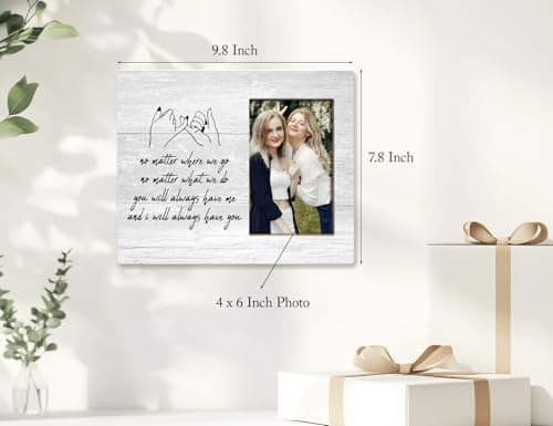 Orchroma Best Friends Picture Frame,Bestie Bff Best Friends Gifts,Friendship Gifts for Women Friends Birthday Christmas Gift,4x6 Inch Photo