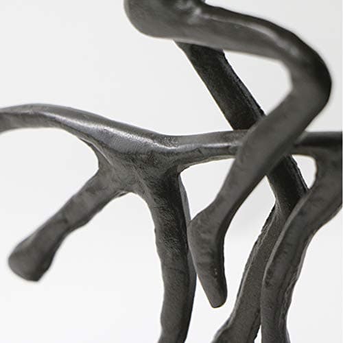 Cast Iron Art Sculpture Home Decoration Statue for The Bicycle Enthusiast Metal Figurine Art Home Décor for Runner Sportsman Cyclist Bicycle Enthusiast (4# Cyclist) B07QDYFNB8