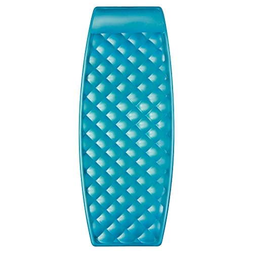 SwimWays Aquaria Luxury Solana Lounge Float Lounger Recliner Chair with Cell Foam for Adult and Kid Beach, Lake, or Swimming Pool Water Lounging, Aqua