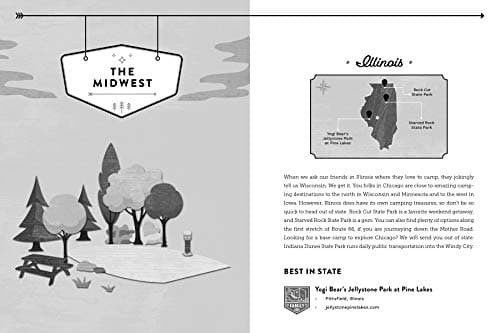 Where Should We Camp Next?: A 50-State Guide to Amazing Campgrounds and Other Unique Outdoor Accommodations (Perfect Christmas Gift for Campers and Outdoorsy People) 1728221692