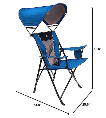 GCI Outdoor SunShade Comfort Pro Camping Chair