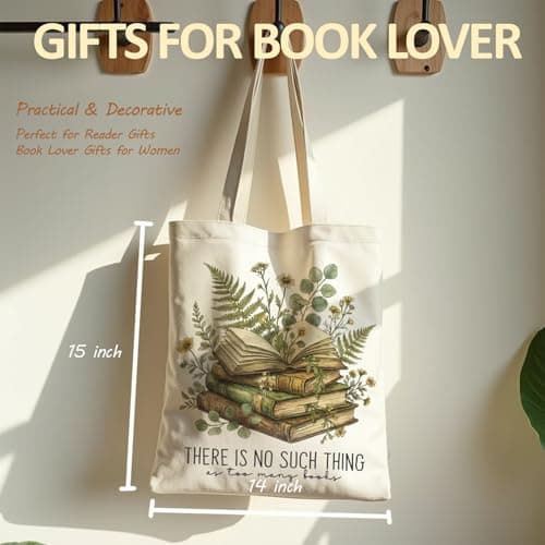 Gifts for Book Lovers Women, Reading Accessories Gift for Reading Club Present for Bookworm Librarian Birthday Christmas MHSMHL Book Lovers Gifts for Women,Vintage Bookish Gifts, Gifts for Readers B0GJ4NRQYD