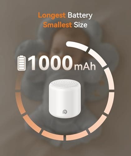 Egg-Sized, 16 Sounds, USB-C, Timer, Baby & Adults, Office Privacy, Gift Use Dreamegg Portable White Noise Machine, 1000mAh Battery, Travel Sleep, Cream B0D1K5JMDH