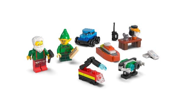 Christmas Advent Calendar for Kids, Building Toy, Boys & Girls, Ages 5+, Holiday Family Activity, 6 Minifigures, 252 pieces LEGO City Advent Calendar 2026 60510 B0G5QJP2BW