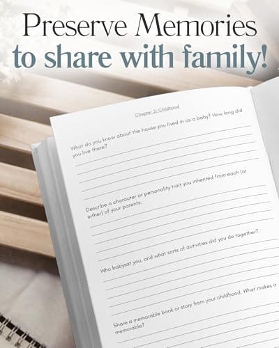 Granny's Life Story Journal (Hardcover): A Meaningful Keepsake for Granny to Share Her Journey & Memories, Book Includes 250+ Prompt Questions, Sentimental Gift for Mother's Day, Birthday, Christmas B0F7KHHCWP