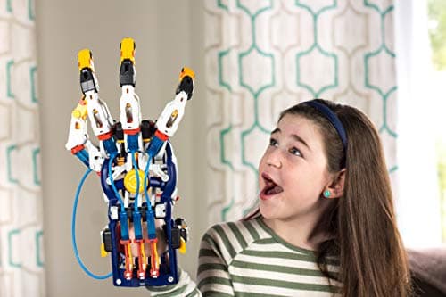 Thames & Kosmos Mega Cyborg Hand STEM Experiment Kit | Build Your Own GIANT Hydraulic Amazing Gripping Capabilities Adjustable for Different Sizes Learn Pneumatic Systems B085LRW4VR