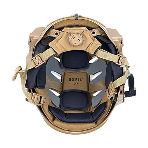 Team Wendy EXFIL LTP Lightweight Tactical Bump Helmet | Mounts for Night Vision & Accessories | Whitewater Impact Protection | Adjustable for Comfort | Airsoft Helmet
