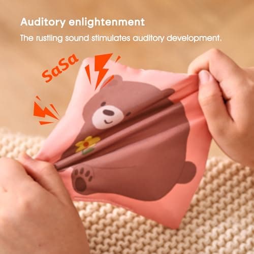 Youuys Baby Tissue Box Toy for Babies 6-12 Months, Montessori Sensory Toys for 1 Year Old Boy, Infant Toy with Crinkle Tissues & Fine Motor, for 6 9 12 18 Months Old Kids 1st Birthday B0DB454GQM