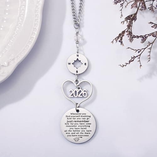 Graduation Gifts Car Rear View Mirro Accessories Hanging Pendant B0DZX58KSK
