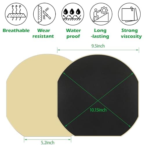 EPICHORIZON 12 Pack Horse Hoof Tape Cotton Strong Sticky Horse Hoof Wraps Simple, Breathable Hoof Packing for Hoof Wound Management and Laminitis Abscess Relief Additional Protection for Horse Hoove