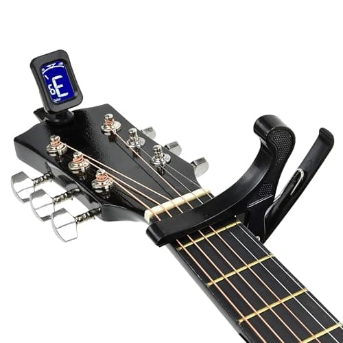 Classical Acoustic Guitar For Kids By MasterPlay- 30” Beginner Guitar For Learners- Accoustic String Starter Kit: Guitar Bag, Tuner, Strap, Extra Strings, Picks, Wash Cloth, Capo (Black)