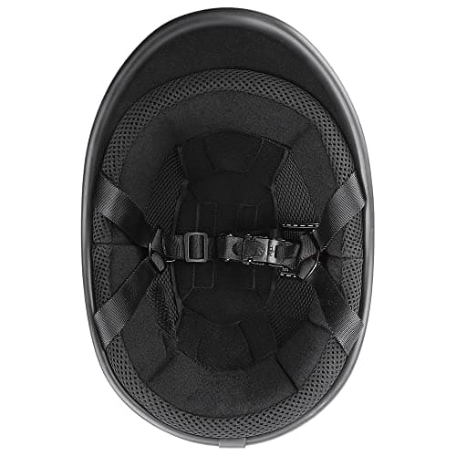 Helmets Half Cap Vintage Shell Open Face Motorcycle Helmet - DOT Approved