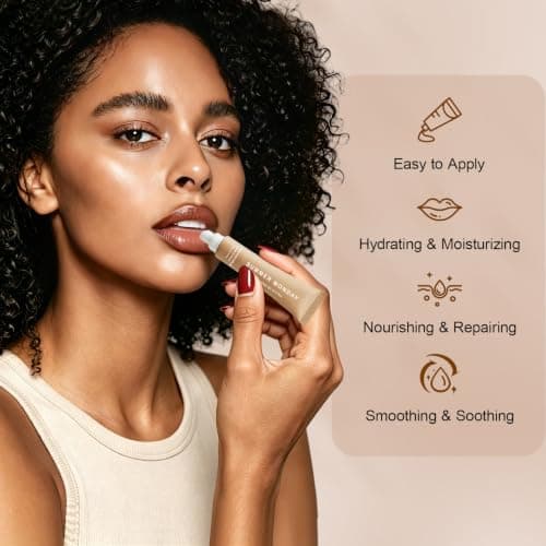 Lip Balm with Non-Sticky Shine, Ultra-Hydration, Lightweight, Long-lasting Soothing Lip Care 6 PCS Summer Lip Butter Balm, Lip Gloss for Instant Moisture B0GR8XC9ZM
