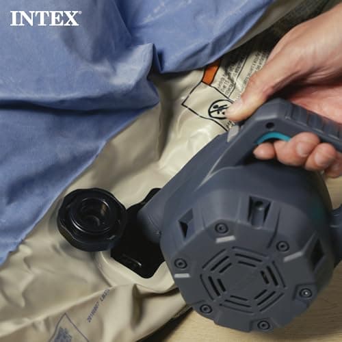 Intex Quick Fill 120 Volt AC Electric 38.9 CFM Inflatable Float & Air Bed Pump