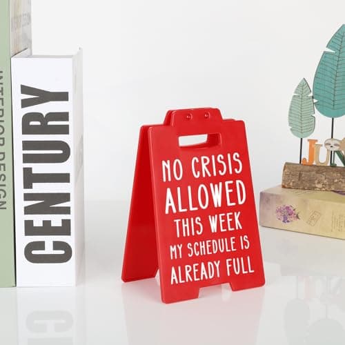 Funny Boss Gifts for Women Men, Boss Lady Gift, White Elephant Gift, Administrative Professional Day Coworker Gifts for Women Manager Supervisor Leader Administrator Principal, Funny Cubicle Sign