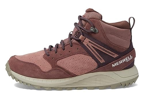 Merrell Women's Wildwood Mid Leather Waterproof Hiking Boots