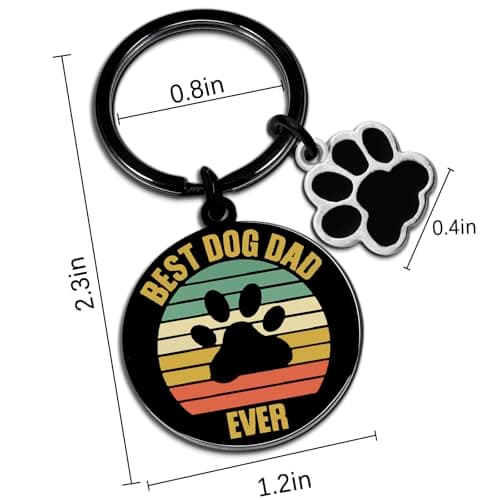 Golden Retriever Gifts German Shepherd Dog Dad Mom Gifts For Women Dog owners Keychain