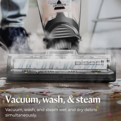 BISSELL® CrossWave® HydroSteam™ Wet Dry Vac, Multi-Purpose Vacuum, Wash, and Steam, Sanitize Formula Included, 35151