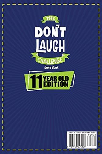 The Don't Laugh Challenge - 11 Year Old Edition: The LOL Interactive Joke Book Contest Game for Boys and Girls Age 11