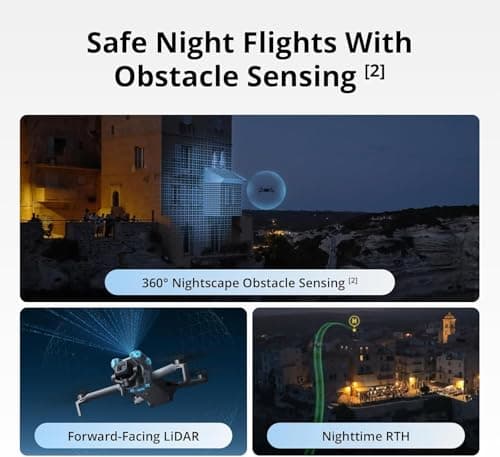DJI Mini 5 Pro Fly More Combo with DJI RC 2, Drone with 4K Video, 36 Mins Flight Time, 3 Batteries Bundle with 12 DJI NY Pouch, 1 year NYC Care Plan and more