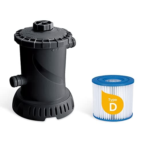 Funsicle Quickset 12ft x 36in Round Inflatable Above Ground Swimming Pool with Filter Pump – Easy Setup with Top Ring Design