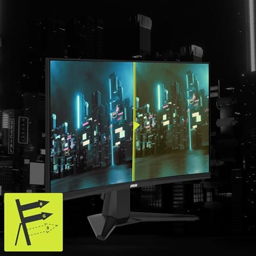 msi MAG 245C X24 24-inch 1920 x 1080 (FHD) Gaming Monitor, 240Hz, FreeSync Premium, HDR Ready, HDMI, VGA Port, VESA Mountable, Tilt, 4-Side Slim Bezel, 1ms, Black